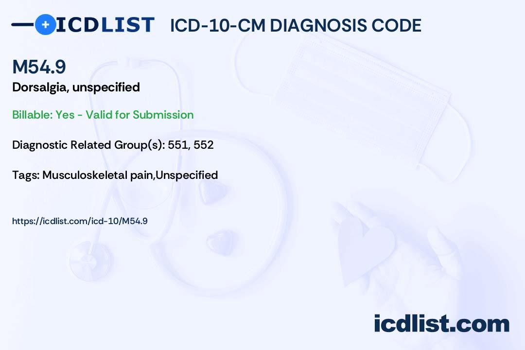 icd 10 code for dorsal column stimulator